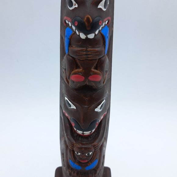 Haida Totem From Alaska - Picture 10 of 11